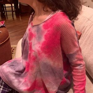 Tye dye long sleeve shirt